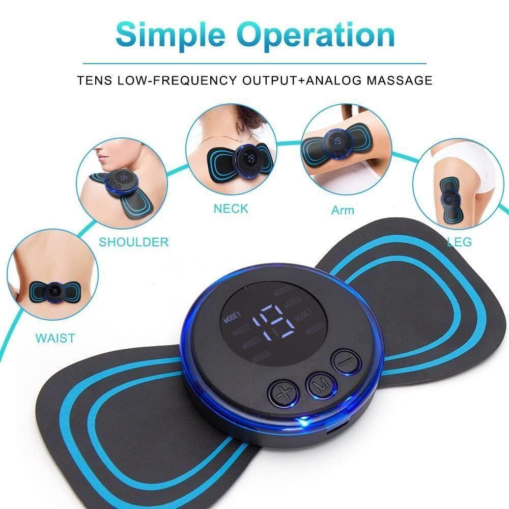 Mini Massager with 8 Modes and 19 Strength Levels